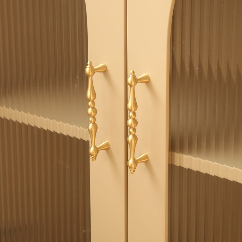 Arc brass furniture handle