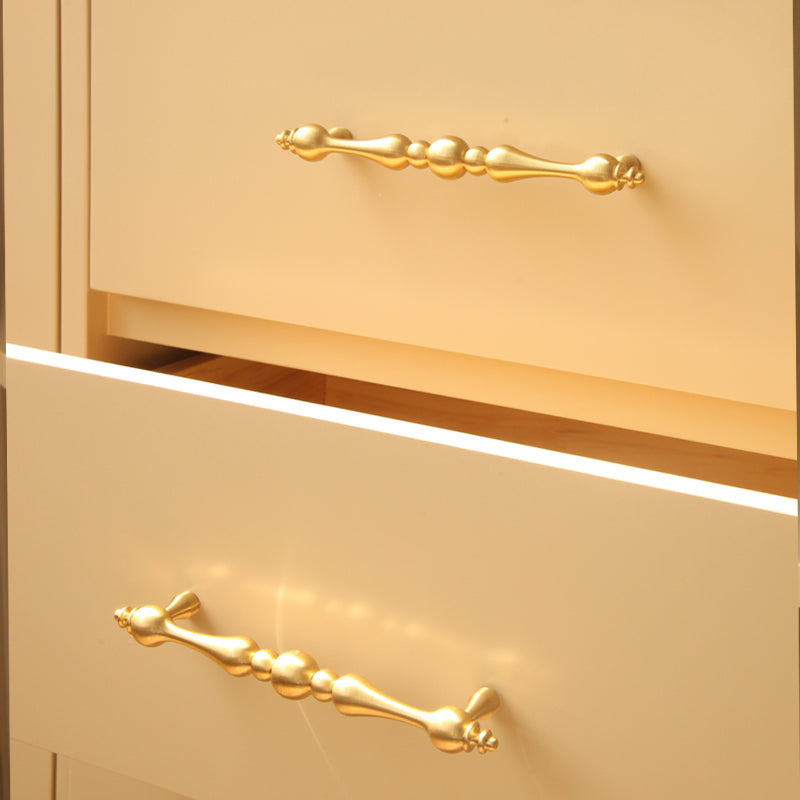 Arc brass furniture handle