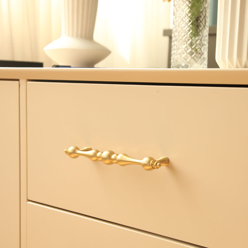 Arc brass furniture handle
