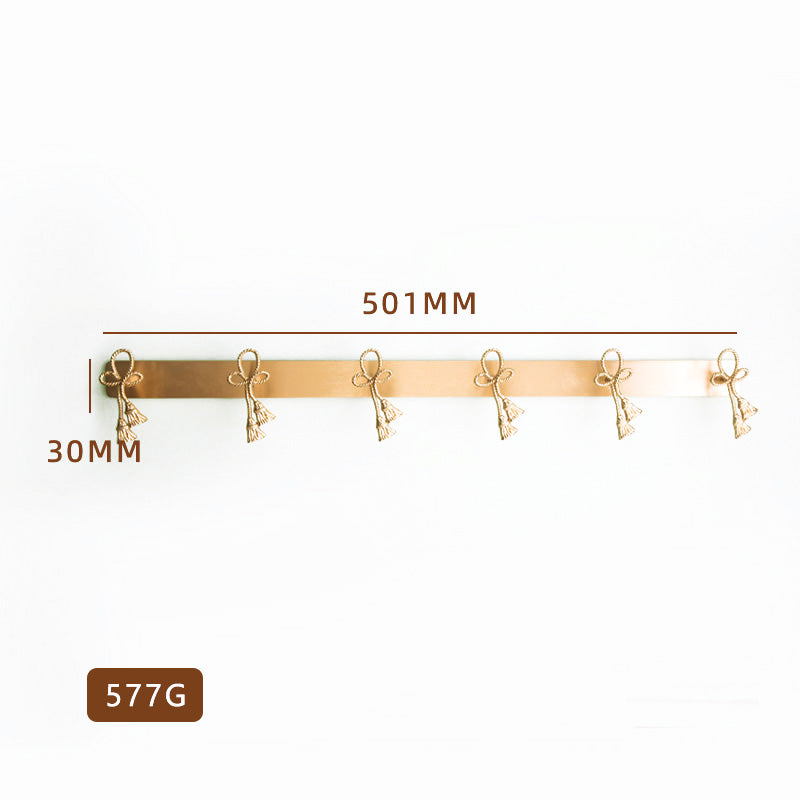 Knot brass hook, coat hook bathroom hook