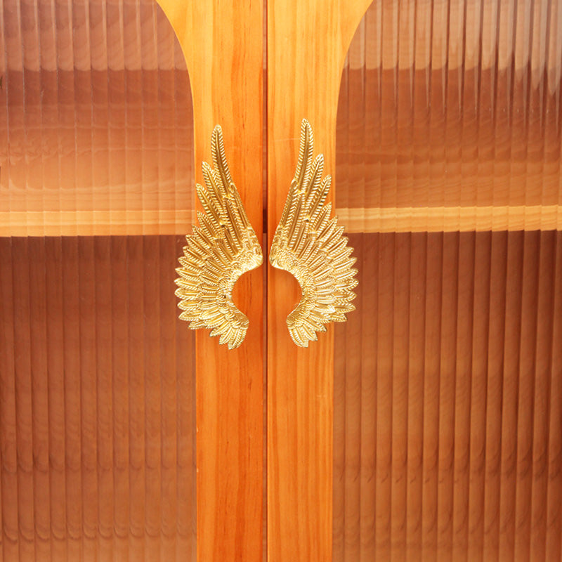 Angel big wings brass handle