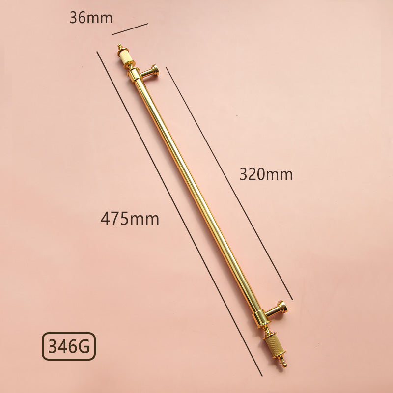 Gold handle Closet door Cabinet drawer Shoe cabinet strip handle