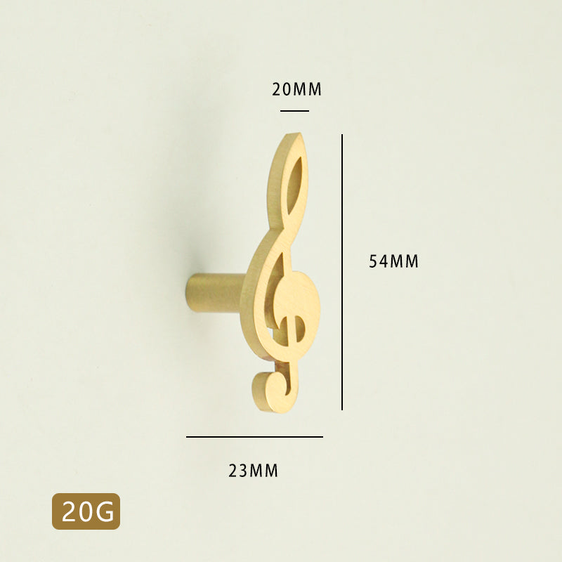 Note design simple furniture handle