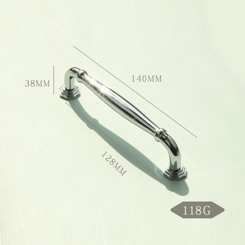 Bend the brass handle