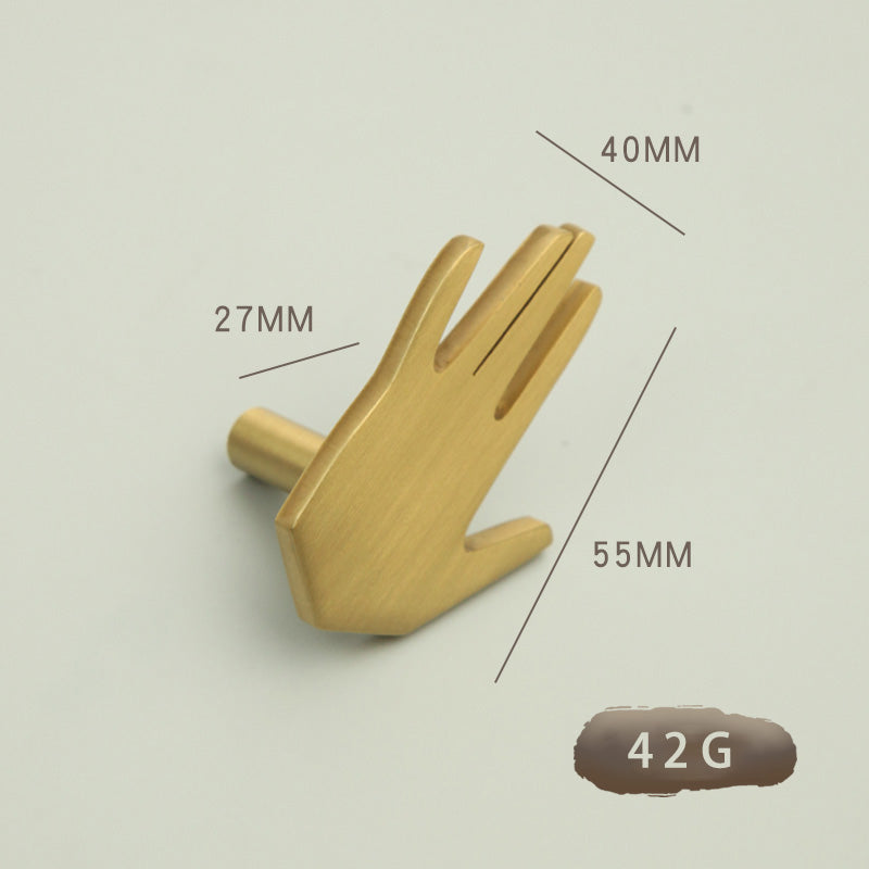 Gesture creative furniture handle