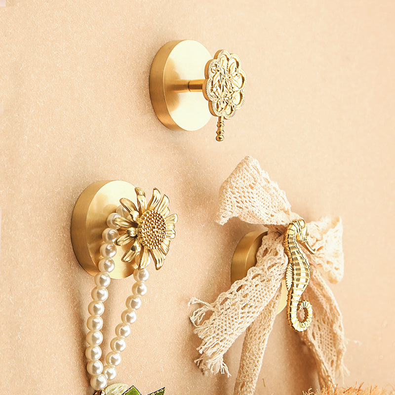 Hook clothes hook door behind the European creative wall hanging wall decoration